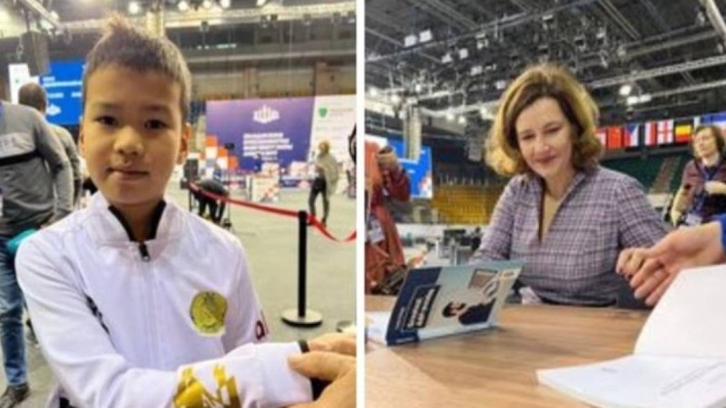 8 жасар қазақстандық шахматтан халықаралық федерация директорын жеңіп кетті