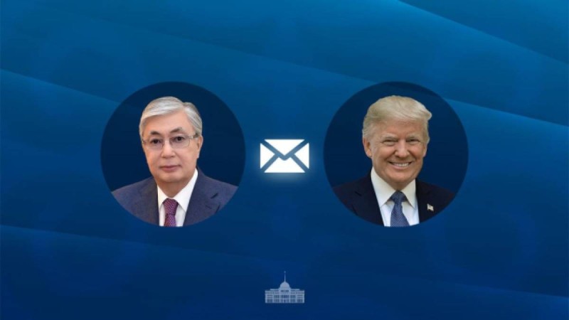 Қасым-Жомарт Тоқаев Трампты Тәуелсіздік күнімен құттықтады