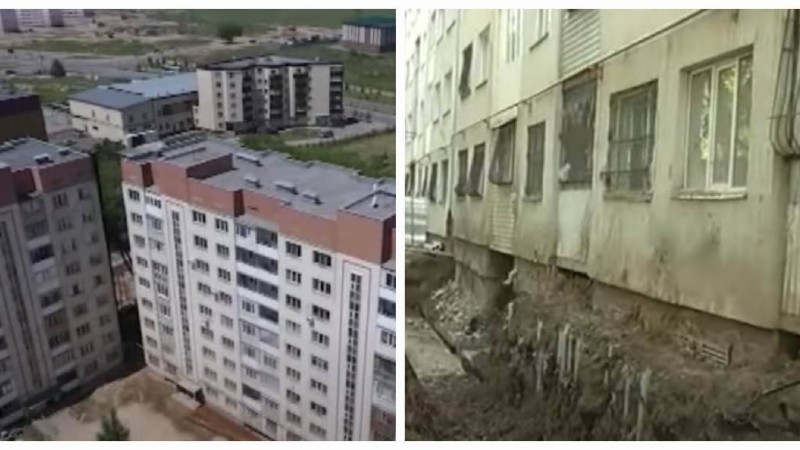 Алматыда қисайған үйді қалпына келтіру жұмыстары аяқталуға жақын - Қазақстан жаңалықтары