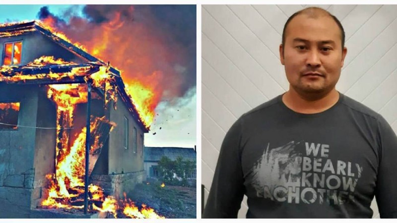 Нұр-Сұлтанда ер адам өртеніп жатқан үйдегі балаларды құтқарып қалды - Қазақстан жаңалықтары