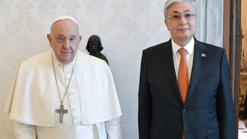 Рим Папасы Франциск су тасқынынан зардап шеккен Қазақстан тұрғындарына жанашырлық білдірді