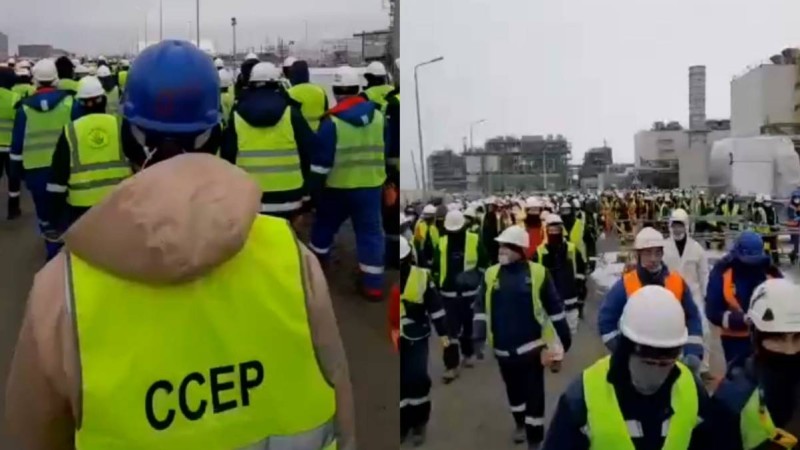 Тенгиз мұнай-газ кен орны да көтеріліске шықты