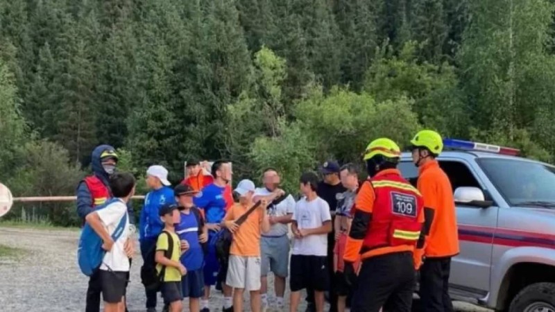 Алматы тауларында бес бала жоғалып кетті