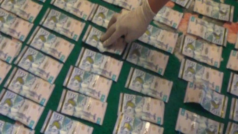 Үйінен бір бума ақша шықты – құқық қорғаушылар департамент басшысын тергеуге алды