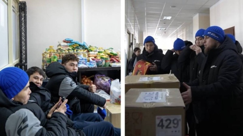 «Дала Қырандары» су тасқынынан зардап шеккендерге көмектесуде (ВИДЕО)