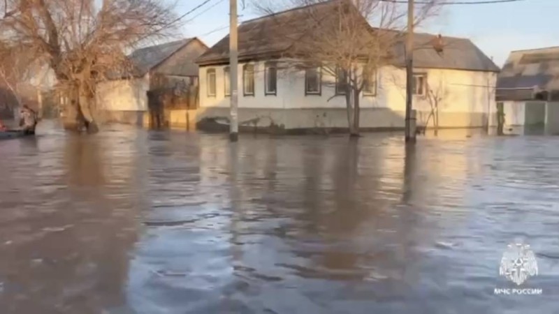 Орск ғана емес, қызыл су Орынборға да жетті