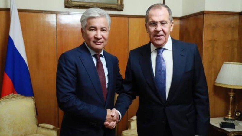 Сергей Лавров Тасмағамбетовпен кездесті