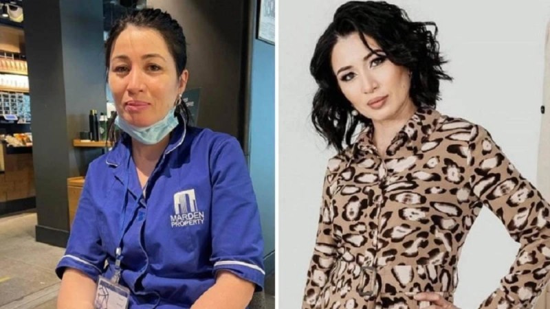 Алматылық еден жуушының сұлулығы желі оқырмандарын таңғалдырды