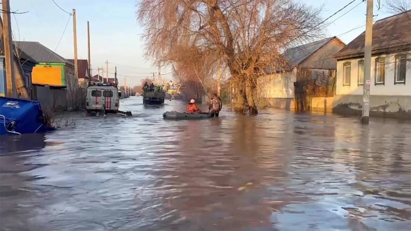 Орскідегі Никель кентінде су тасқыны салдарынан тұрғындарды шұғыл эвакуациялауда