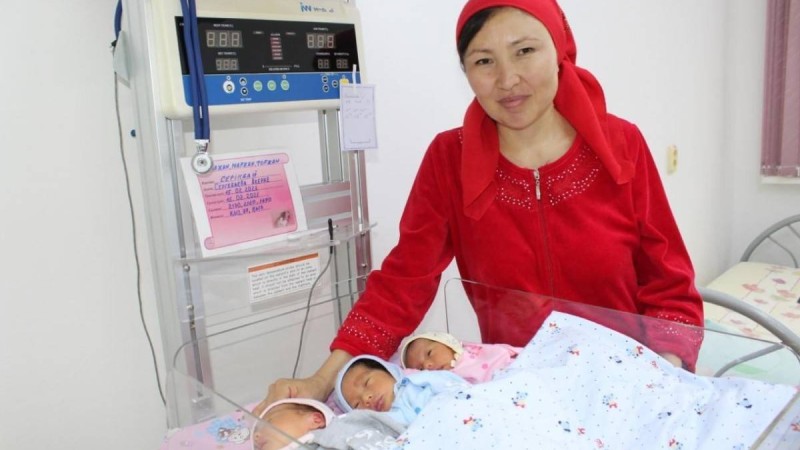 Түркістан облысында үшем дүниеге келді