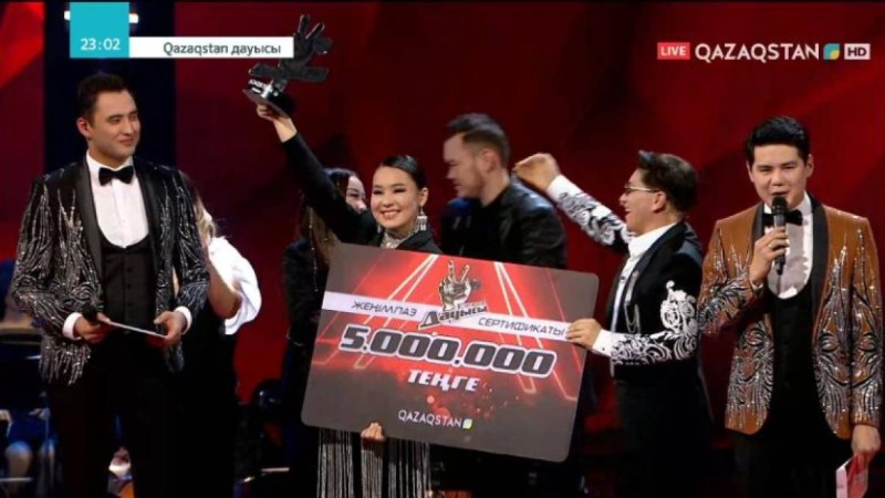 «QAZAQSTAN ДАУЫСЫ» мегажобасының жеңімпазы анықталды