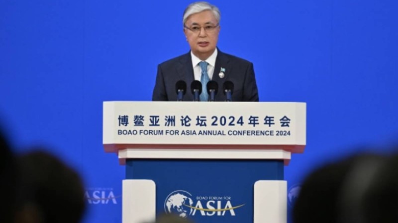 Қасым-Жомарт Тоқаев Қытайдағы форумда сөз сөйледі