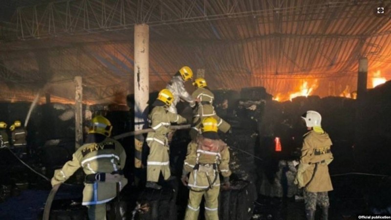 Дәмханада өрт шығып, 5 адам көз жұмды