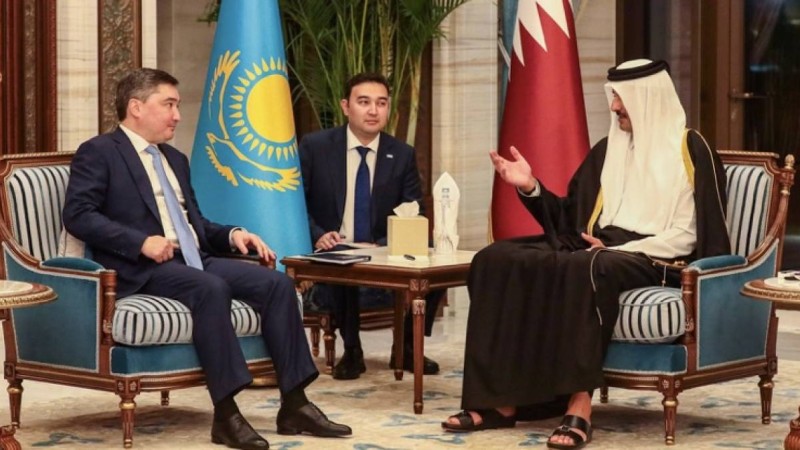 Олжас Бектенов Катар премьер-министрімен 17,6 млрд инвестициялық жобалар бойынша мемлекет басшыларының уағдаластықтарының орындалу барысын талқылады