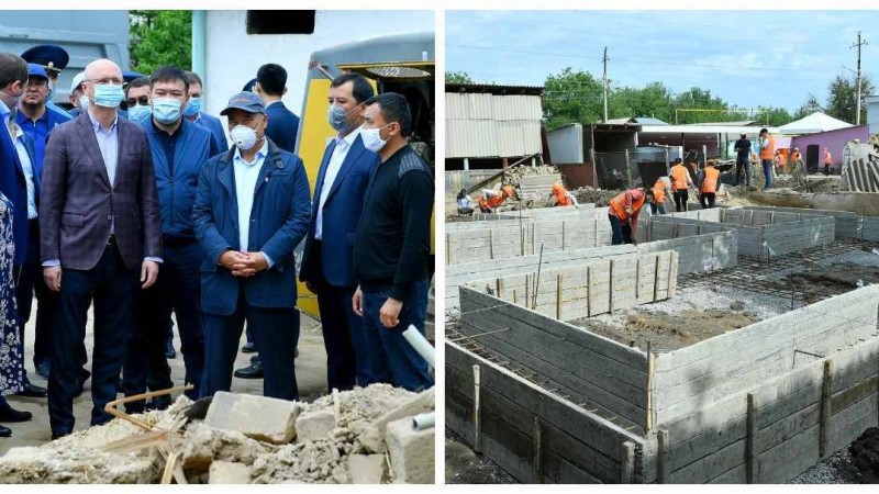 Мақтааралдағы су басқан ауылдарда 300-ден астам үйдің құрылысы басталды - Қазақстан жаңалықтары