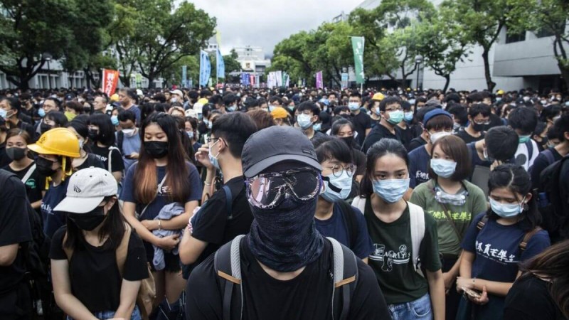 Қытайда наразы халық көшеге шықты