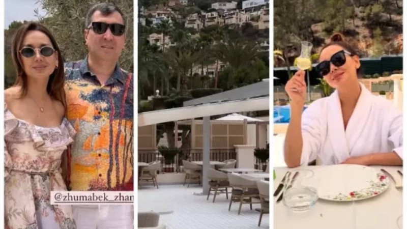 "40 жастан кейін демалысты аңсайсың": Динара Сәтжан жолдасымен бірге Испанияға аттанды