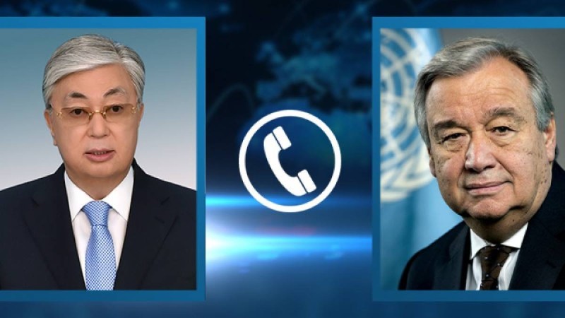 БҰҰ бас хатшысы Тоқаевқа қоңырау шалды - Қазақстан жаңалықтары