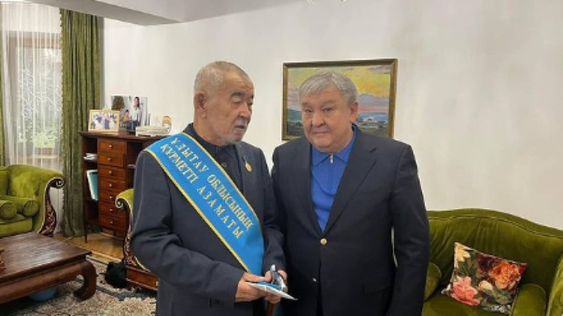 Жүрсін Ерман Ұлытау облысының “Құрметті азаматы” атанды (фото)