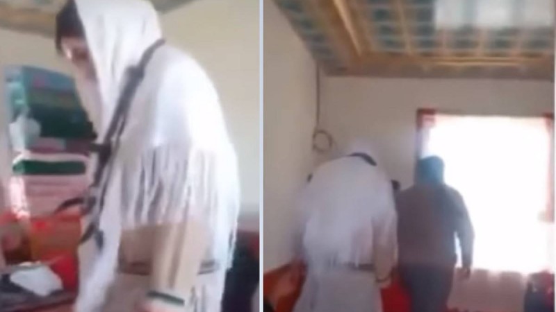 Келіннің мойнына арқан салып сәлем салдырғандар көптің ашуын келтірді (видео)