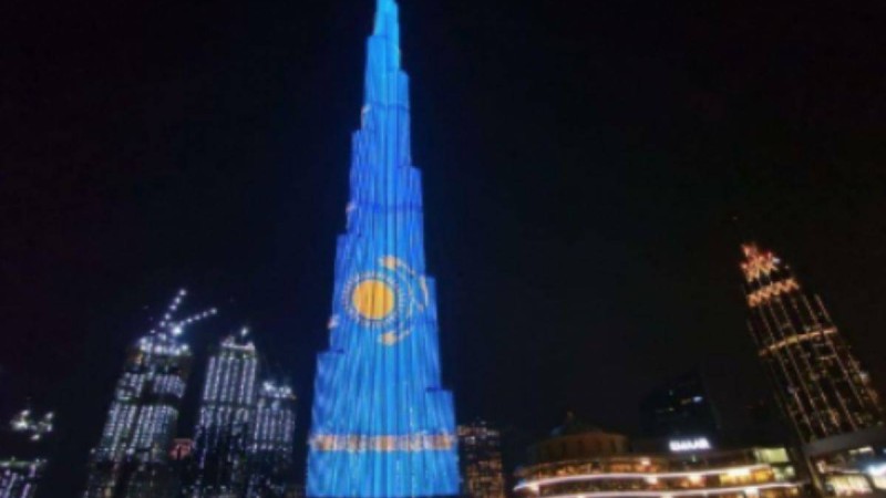 Дубайда ең биік Бурдж-Халифа ғимаратында Қазақстан жалауы көрсетілді
Әлеуметтік желілерде тарап кетті