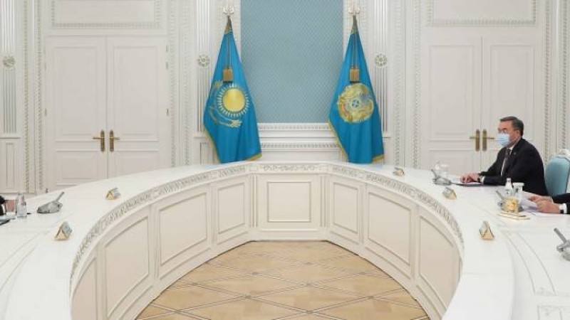 Тоқаев Қырғыз СІМ Руслан Қазақбаевты қабылдады