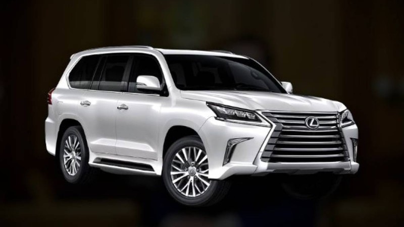 LX570 көлігімен жүретін әкім