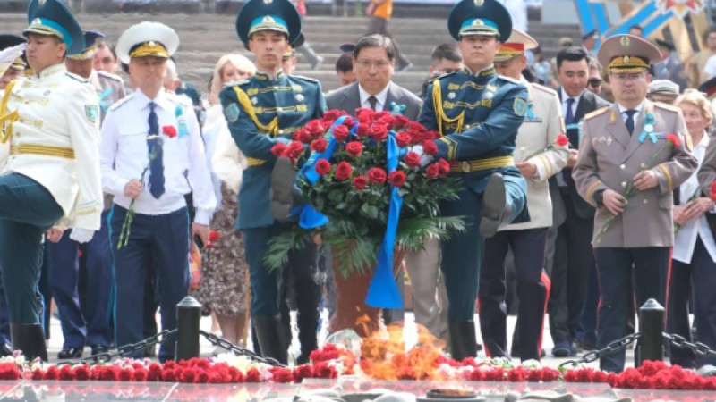 Алматыда Ұлы Отан соғысындағы Жеңістің 80 жылдығы аталып өтті