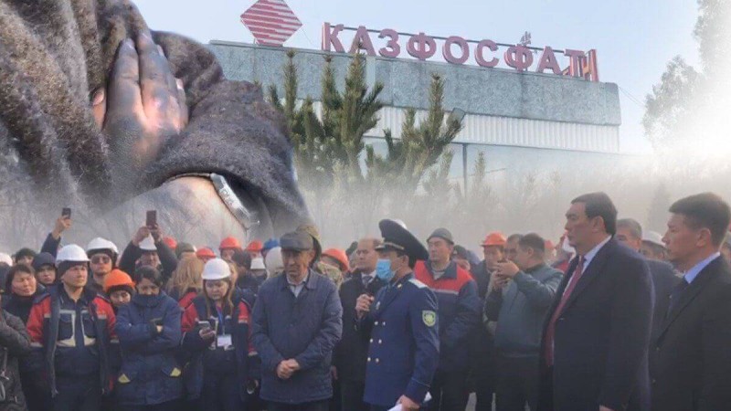 «Қазфосфат» басшылығы кешірім сұрады: жұмысшылардың намысына тиген компания өкілі қызметінен кетті