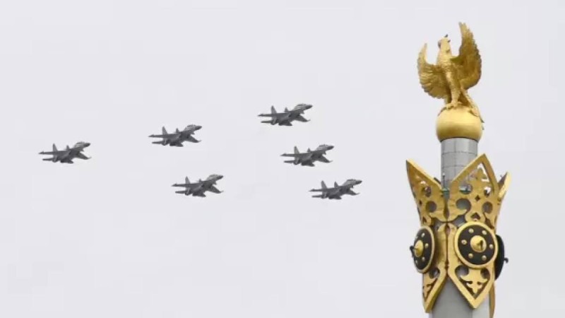 Астанадағы әскери парад қалай өтті (ФОТО)