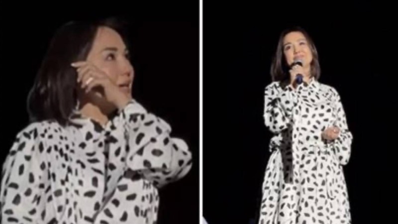 Сахнада өз-өзін ұстай алмай, өксіп жылап жіберген Ләйлә Сұлтанқызы елді жылатты