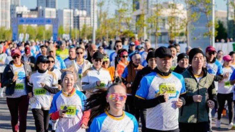 Елордада өткен «Бірлік жүгірісі–2025» марафонына 3000-нан астам адам қатысты