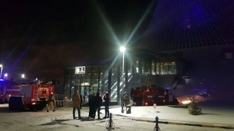 "Хан Шатыр" өртенді  