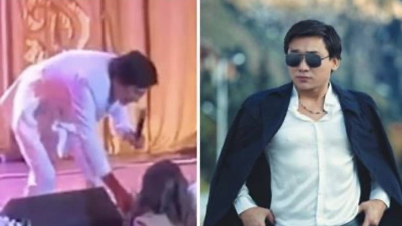 "Қайрат, сөзіңнің түрі осы ма, мәдениет қайда, әлде ішіп алғансың ба?": Сахнаға шыққан әншіні ел сынап тастады