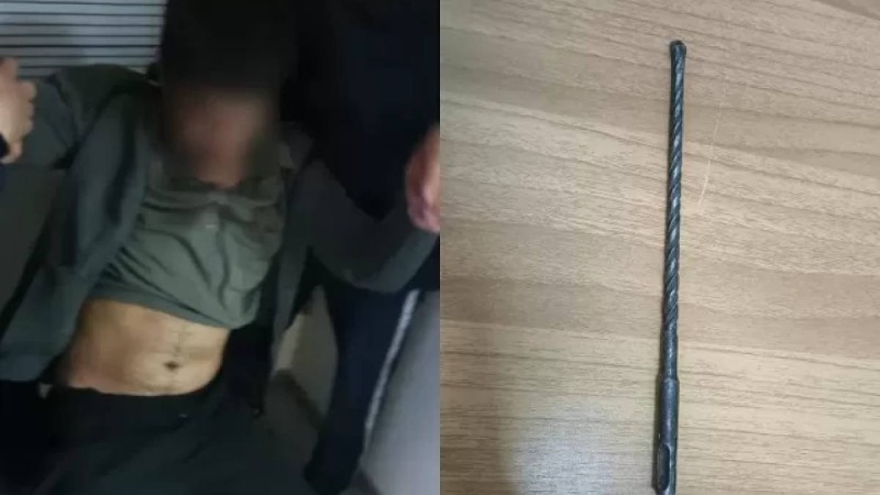 Астанада қолына үшкір зат ұстаған ер адам жасөспірімдердің соңынан қуды