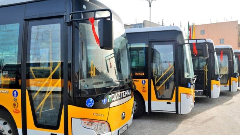 20 қараша күні Жезқазғанда автобустар жолаушыларды тегін тасымалдайды