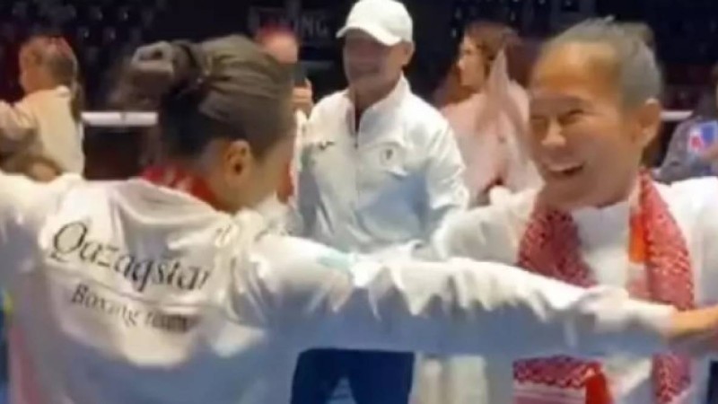 Қазақстандық спортшылар Азия чемпионатындағы жеңісті ерекше тойлады