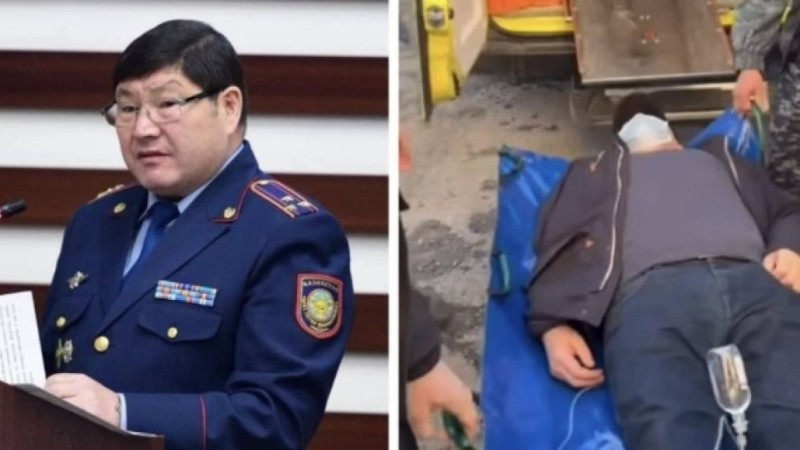 Қыз зорлады деген күдікпен ұсталған Талдықорған қаласының экс-полиция бастығы сот барысында есінен танып қалды