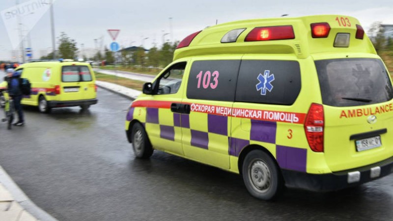 Қостанайда жедел жәрдем дәрігерлері екі баланы өрттен құтқарды