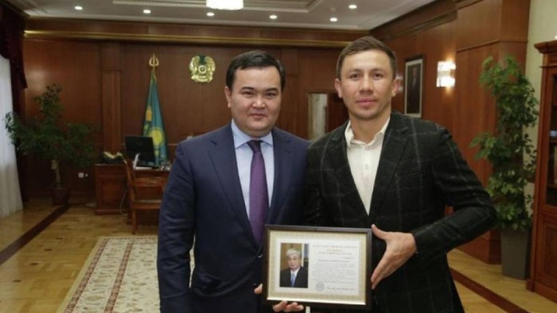 Жеңіс Қасымбек Головкинге қандай уәде берді?