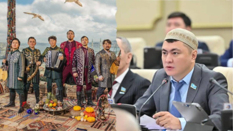 Депутат Дәулет Мұқаев «Алатау серілері» тобын оқытушыларға мәжбүрлеп билет сатқызды деп айыптады 