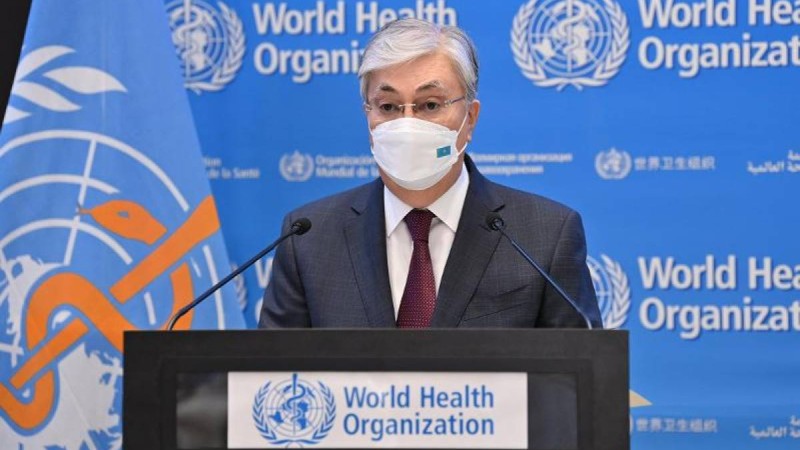 Президент Дүниежүзілік денсаулық сақтау ассамблеясының арнаулы сессиясына қатысты