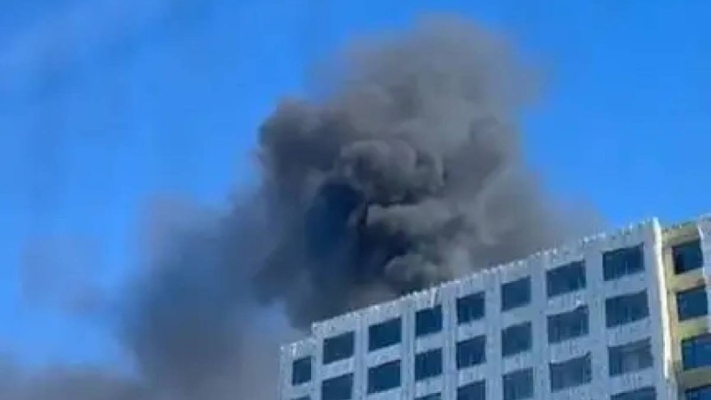 Елордада көпқабатты тұрғын үйден өрт шықты