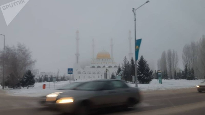 Нұр-Сұлтанды қалың тұман басты – фотофакт