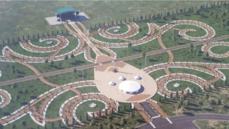 "Стереотиптерден арылу керек": ШҚО-да аудан әкімі халық наразылығын тудырған домбыра пішіндес саябаққа қатысты пікірін білдірді - Қазақстан жаңалықтары