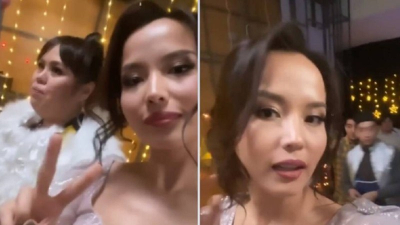 Дариға Бадықова Жұлдыз Өмірғалиге дөрекілік көрсетті (видео)