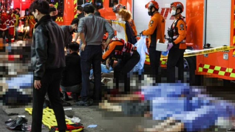 Сеулдегі қайғылы оқиға: қаза болғандар саны 151-ге жетті