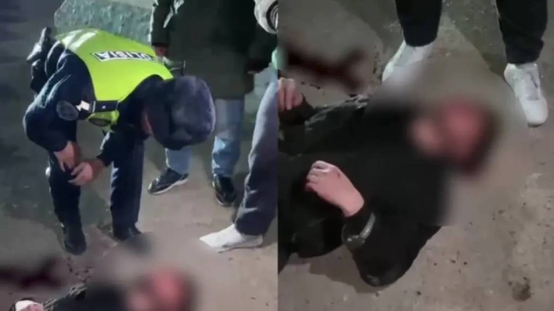 Ақтауда өтіп бара жатқандар қызды зорламақ болған ер адамды тұрғындар ұстап алды