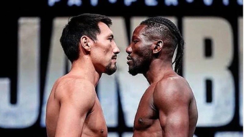 Жәнібек Әлімханұлы қарсыласын нокаудтпен жеңді