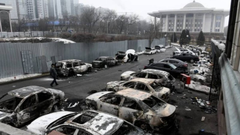 Қаңтарда қираған автокөліктерге 560 млн теңгеден астам қаражат төленді